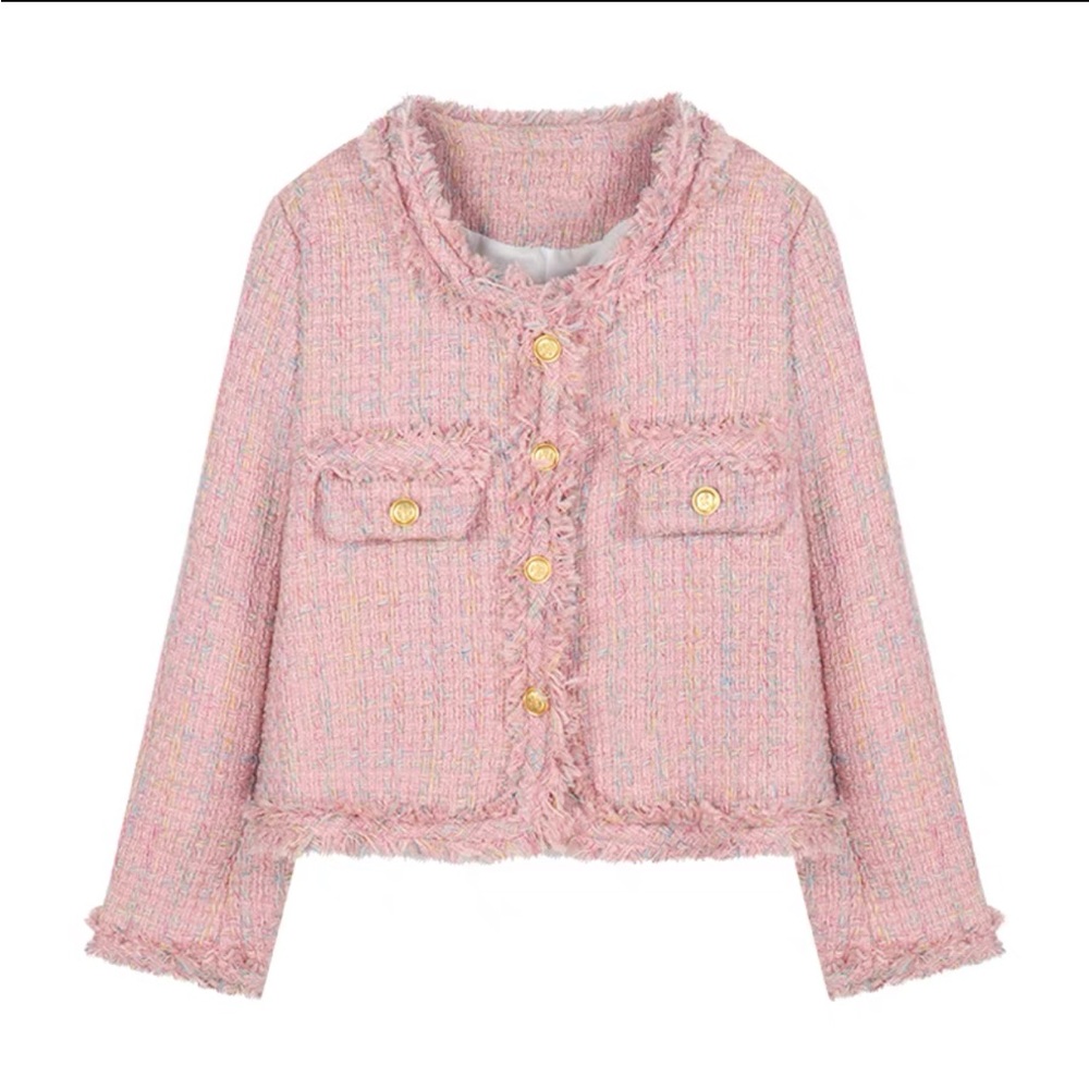 Pink blazer
